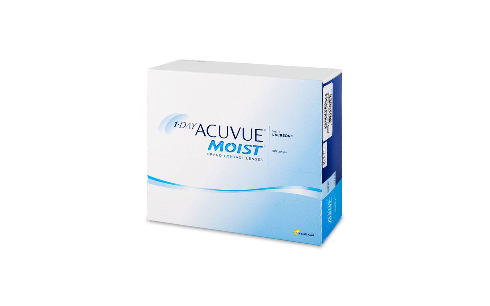 1 Day Acuvue Moist 180 - Lentilles de contact journalières