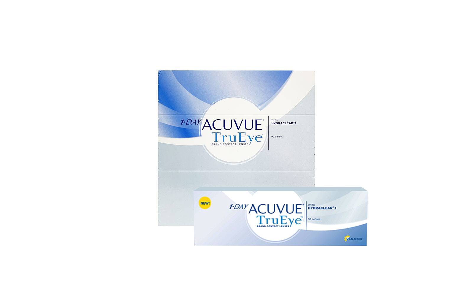 Lentilles de contact journalière 1 Day Acuvue Trueye