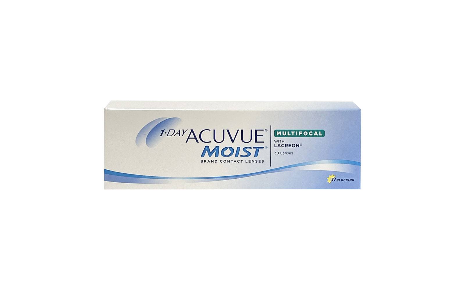 Lentilles de contact multifocales journalières 1 Day Acuvue Moist Multifocal 30