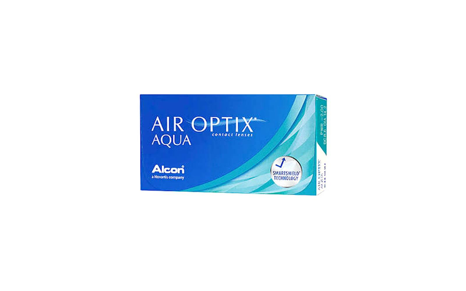 AIR OPTIX AQUA lentilles de contact mensuelles en boite de 6 lentilles